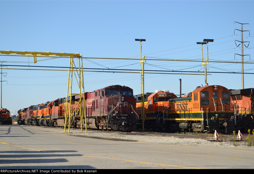 CP 9358 BNSF 2032 GN 3533